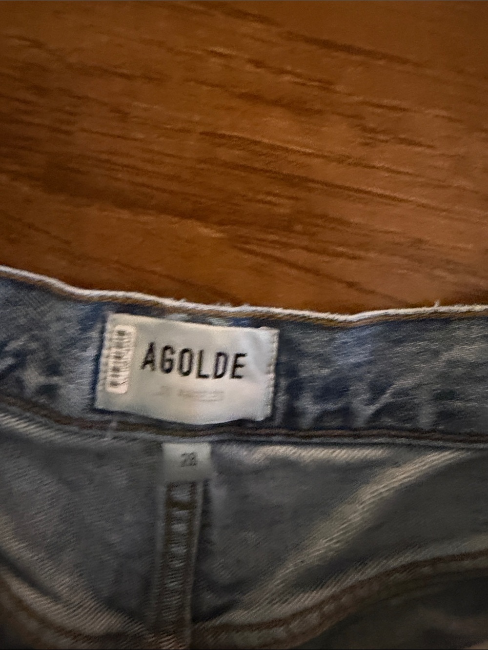 AGOLDE Low Curve Jeans- size 28 - Picture 3 of 8